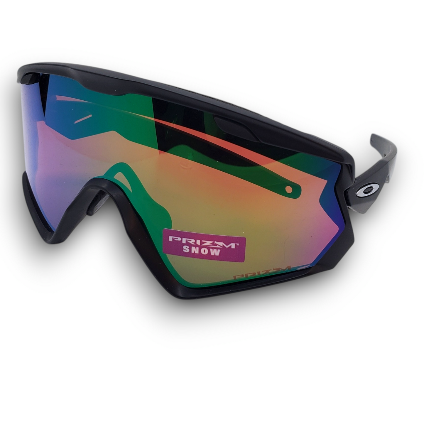 Oakley | Wind Jacket 2.0 Sunglasses - Matte Black/Prism Snow Jade Lens
