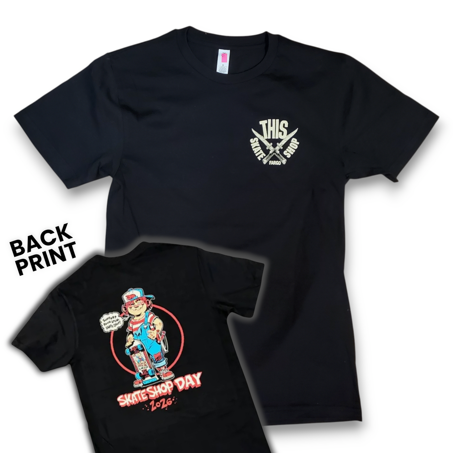 THIS | Skateshop Day 2026 Shirt - Grommets Cover Art