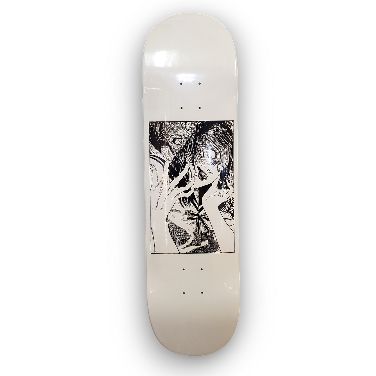 8.5" Screen Printed Uzumaki Skateboard Deck
