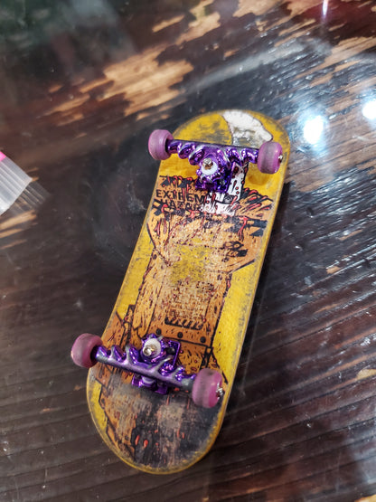 Leefai | 34mm Monster Fingerboard Trucks - Purple