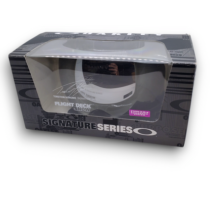 Oakley | Flight Deck Googles - Torstein Horgmo Signature Model - Black/Prism Black Iridium Lens