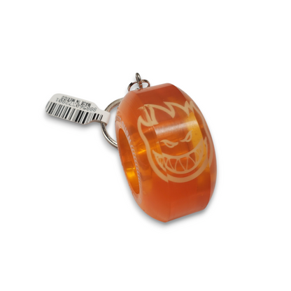 Spitfire | Wheel Keychain - Sapphire Orange