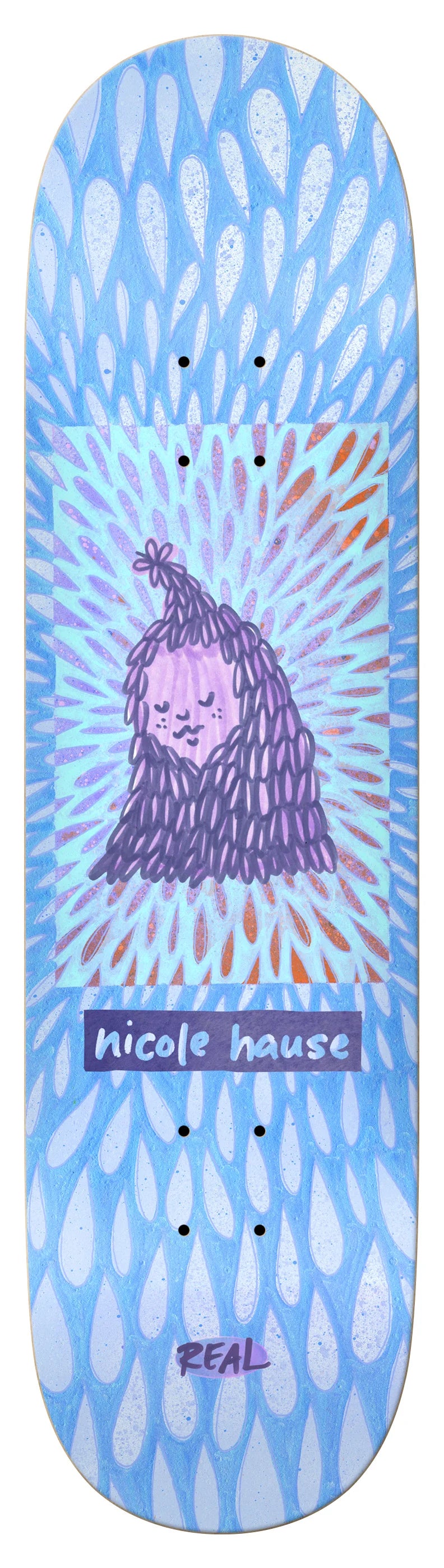Real | 8.25" True Fit Nicole Echos Skateboard Deck