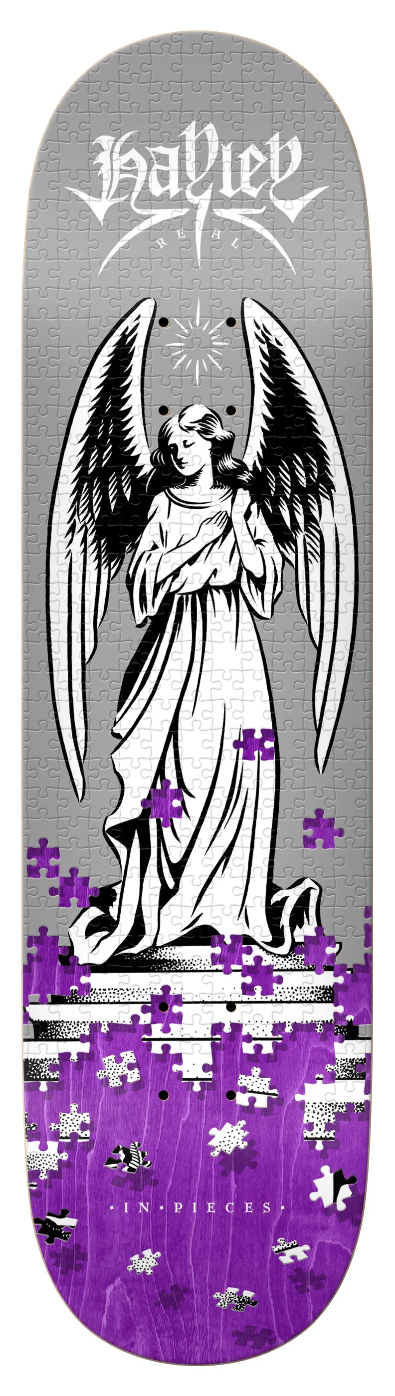 Real | 8.25" True Fit Hayley Pieces Skateboard Deck