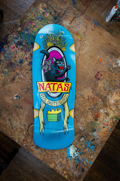 Real | 10.8" Skateshop Day 2025 Natas x Todd Francis Panther Guest Deck