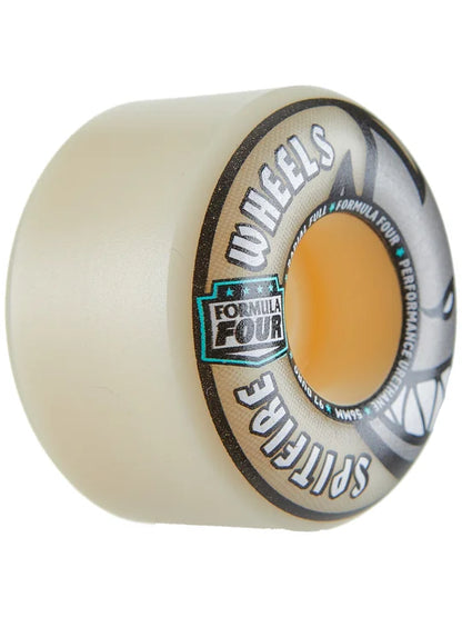 Spitfire | 56mm/97a Formula Four Radial Full Wheels - Natural/Silver