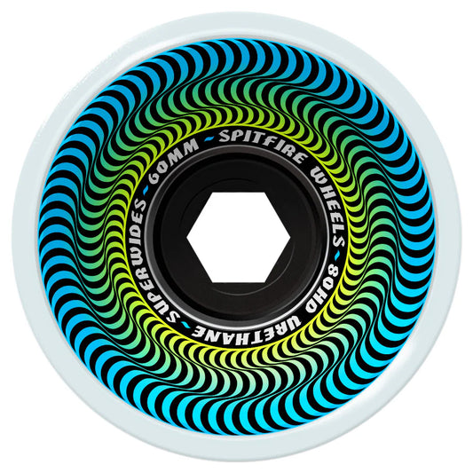 Spitfire | 60mm/80a 80HD Wheels - Super Wide Shape - Ice Grey