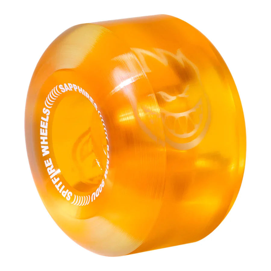 Spitfire | 54mm/90a Sapphires Wheels - Clear/Orange