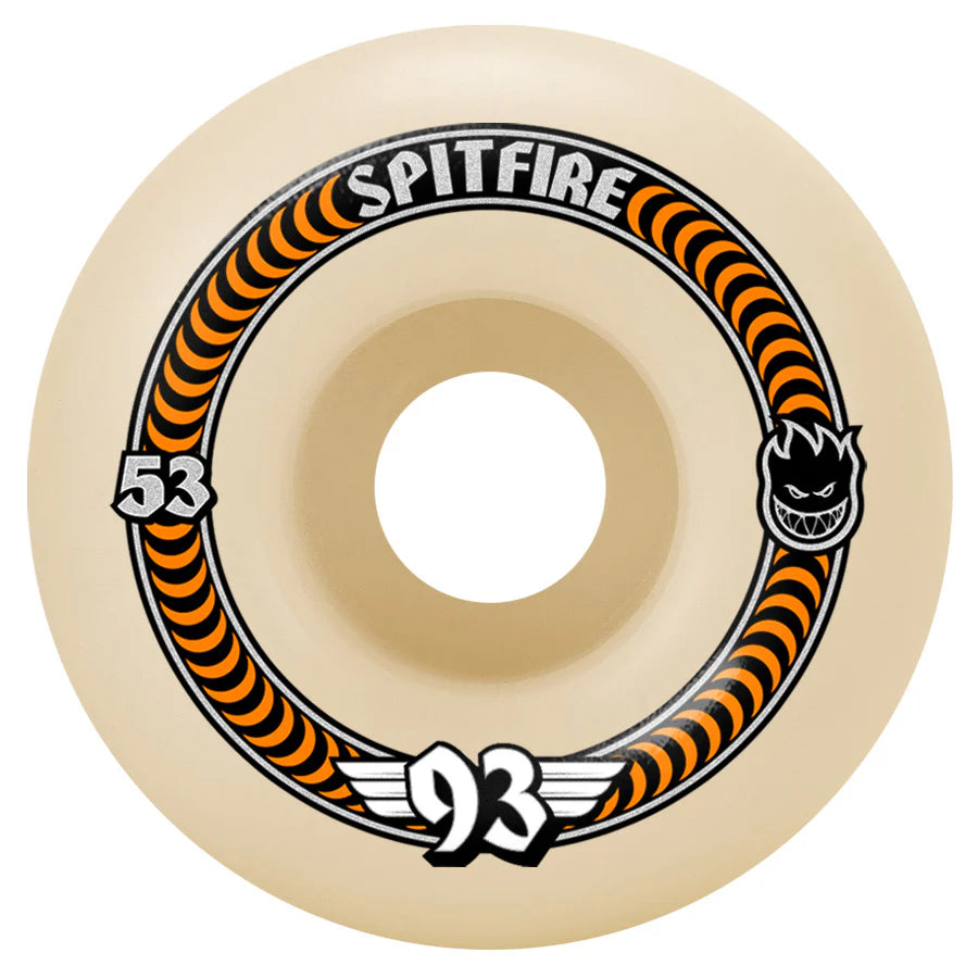 Spitfire | 53mm/93a Formula Four Wheels - Classic Shape