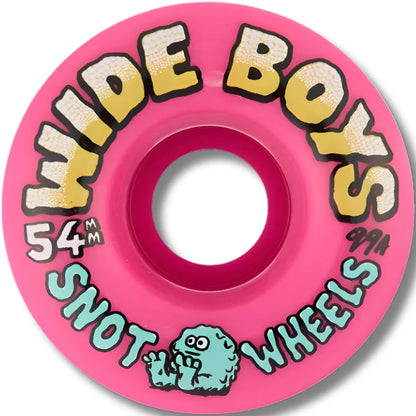 Snot | 54mm 99a Wide Boys Wheel - Neon Pink