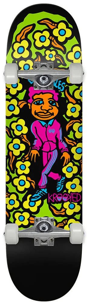 Krooked | 8.06" Sweatpant Blacklight Premium Complete Skateboard