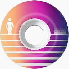 Girl | 55mm/99a Future OG Staple Wheels - White/Purple