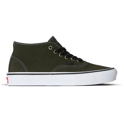 Vans | Skate Authentic Mid Skateboarding Shoes - Obsidian Fern Green