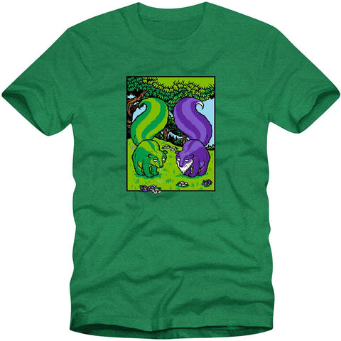 Strangelove | Skunks Shirt - Irish Green