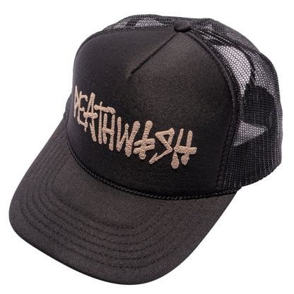 Deathwish | OG Deathspray Trucker Hat - Black
