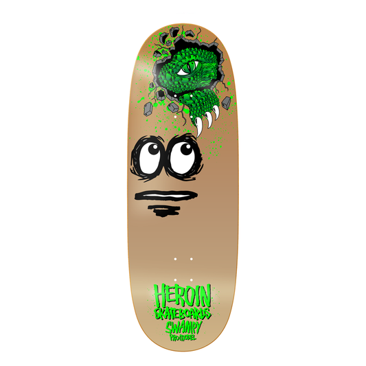 Heroin | 11.0" Swampy Egg Skateboard Deck