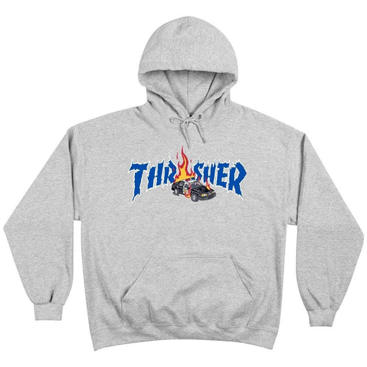 Thrasher | Cop Car Pullover Sweatshirt - Gray