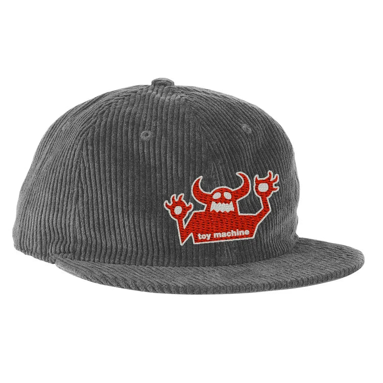 Toy Machine | OG Monster Corduroy Cap - Gray
