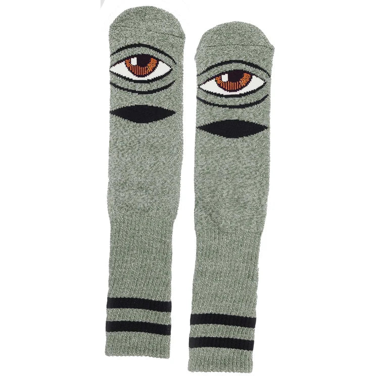 Toy Machine | Heather Sect Eye Socks - Forrest