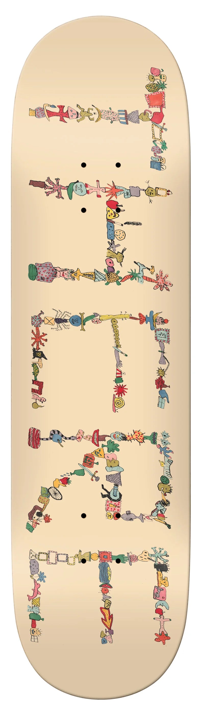 There | 8.12" Detritus Skateboard Deck