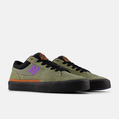 New Balance | Numeric Franky Villani 417 Low - Dark Olive/Electric Indigo