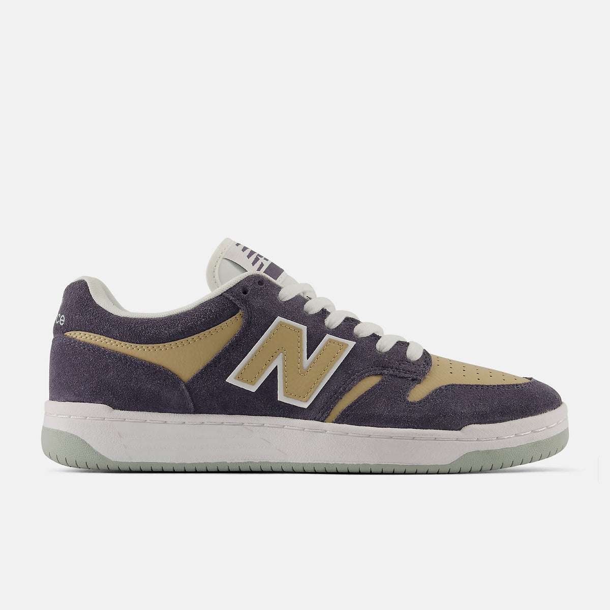 New Balance | Numeric 480 Skateboarding Shoes - Meteorite Grey / Incense Beige (WIDE)