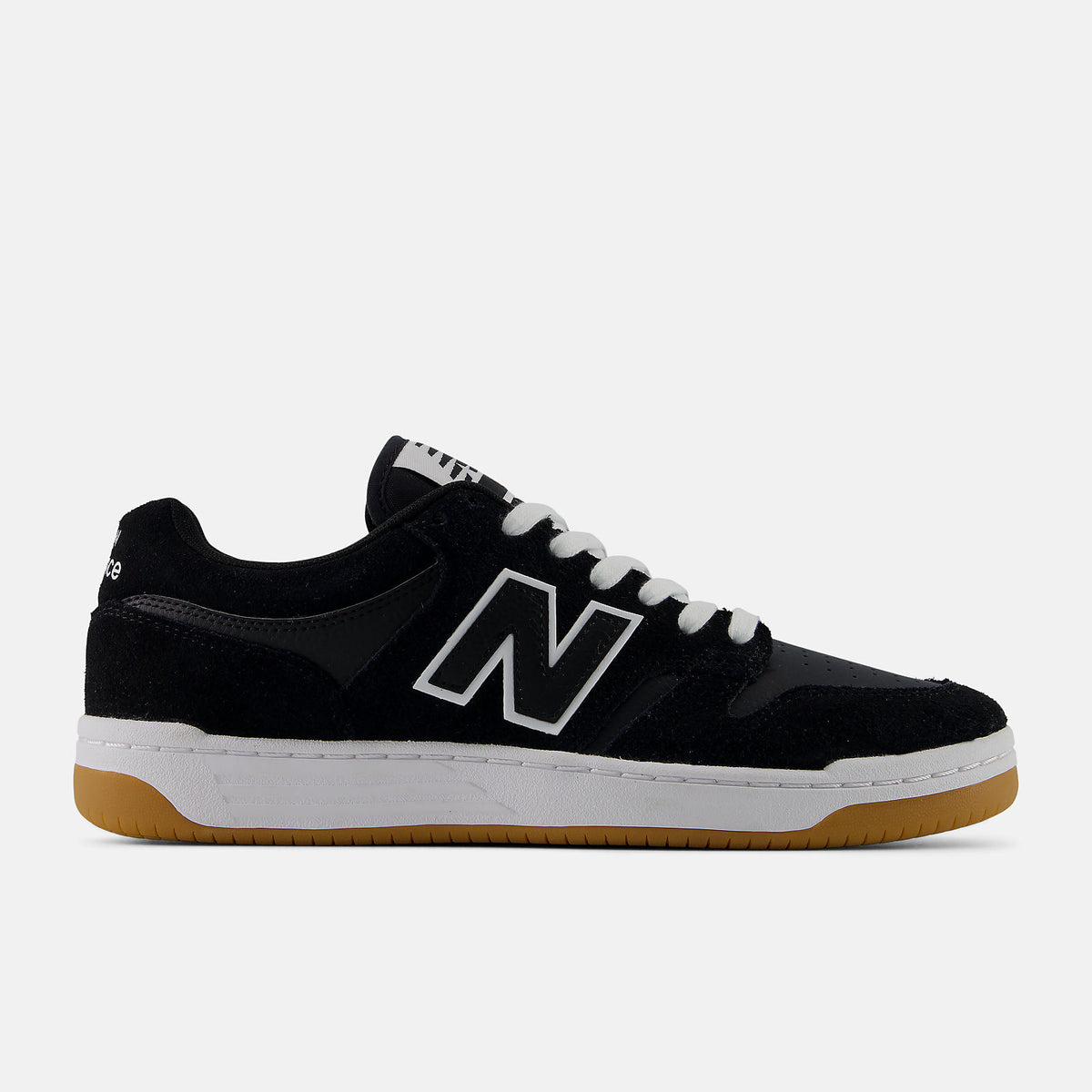 New Balance | Numeric 480 Skateboarding Shoes - Black/White/Gum (WIDE)