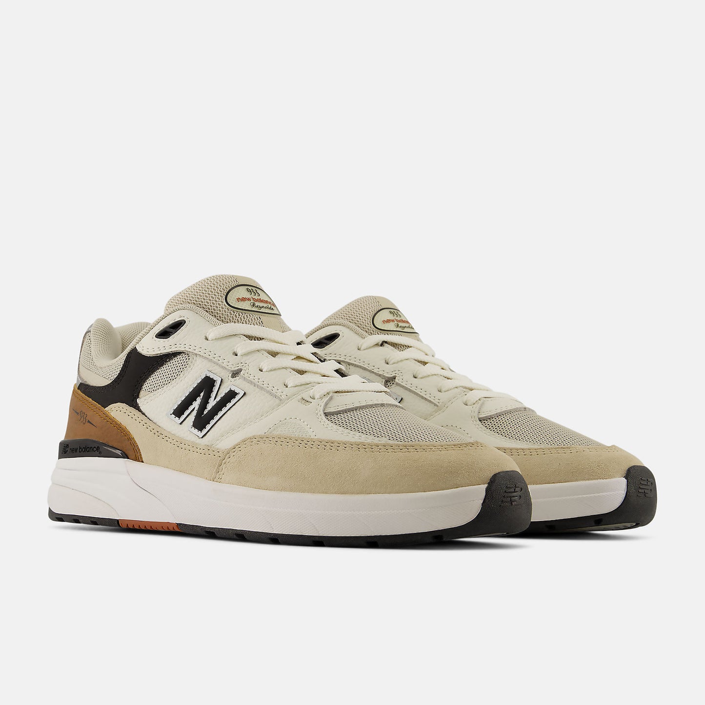 New Balance | Numeric Andrew Reynolds 933 - Brown/White - Quicksand/Seasalt (WIDE)