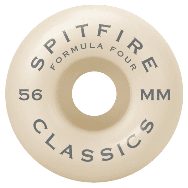 Spitfire | 56mm/99a Forumula Four - Blue Swirl Classic Shape