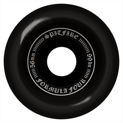Spitfire | 60mm/99a Formula Four Wheels - Black Swirl OG Classics Shape