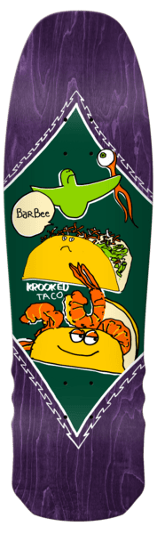 Krooked | 9.3" Barbee Shrimp Taco Deck