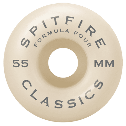 Spitfire | 55mm/99a Forumula Four - Yellow Swirl Classic Shape