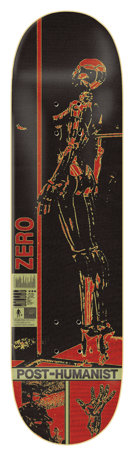 Zero | 8.5" Burman Post Human Deck