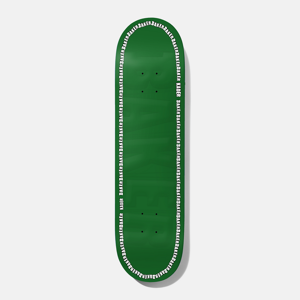 Baker | 8" Kader Edge Green Embossed