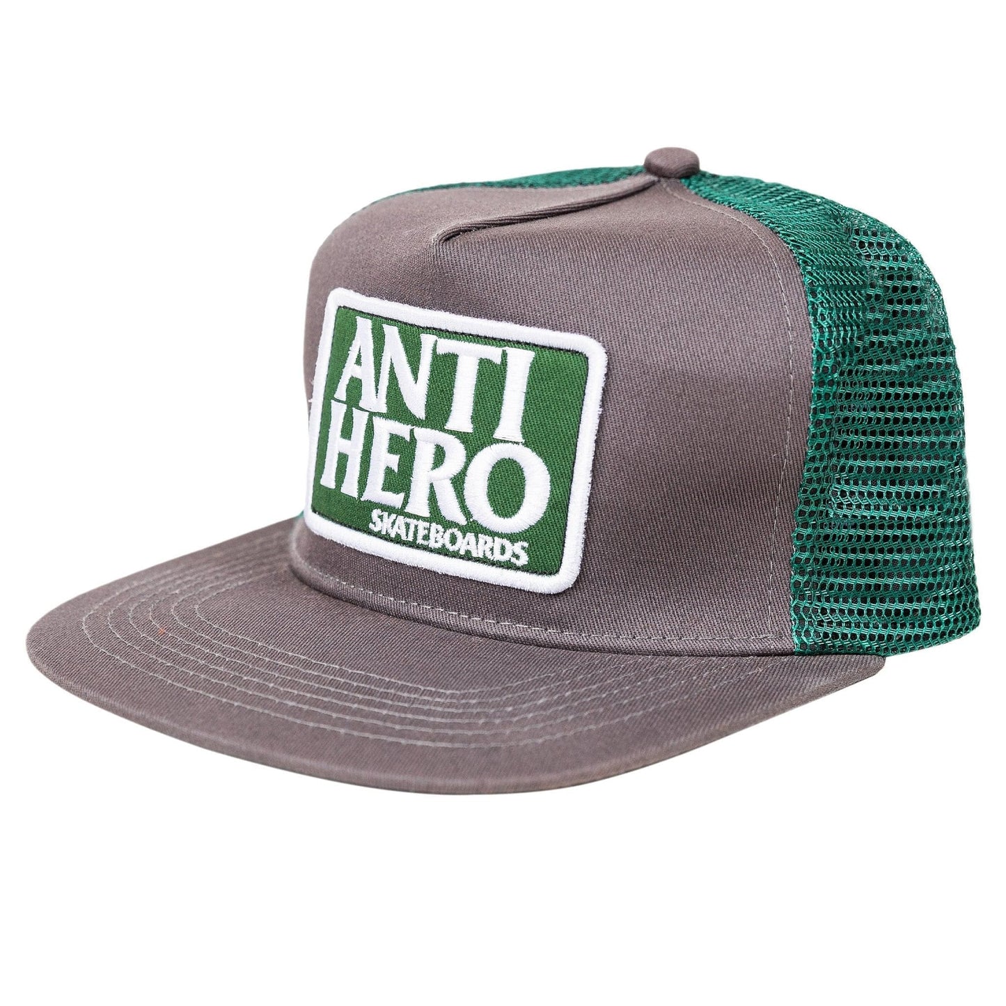 Anti-Hero | Reserve Patch Mesh Hat - Charcoal/Dark Green