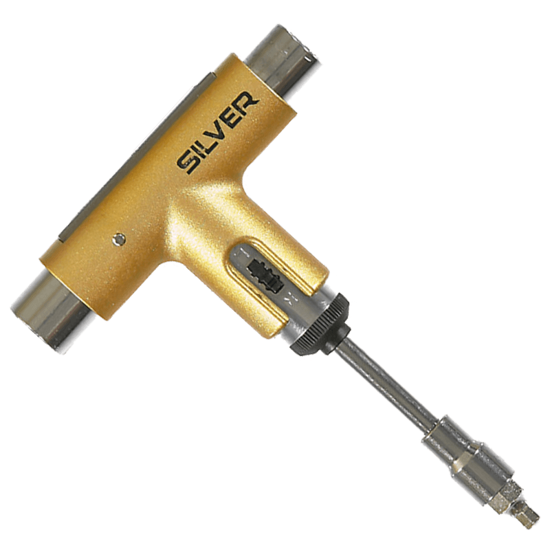 Silver | Ratchet Tool - Gold Metallic