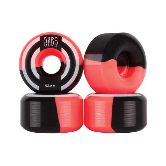 Orbs | 53mm Apparitions Split - Coral/Black - 99a