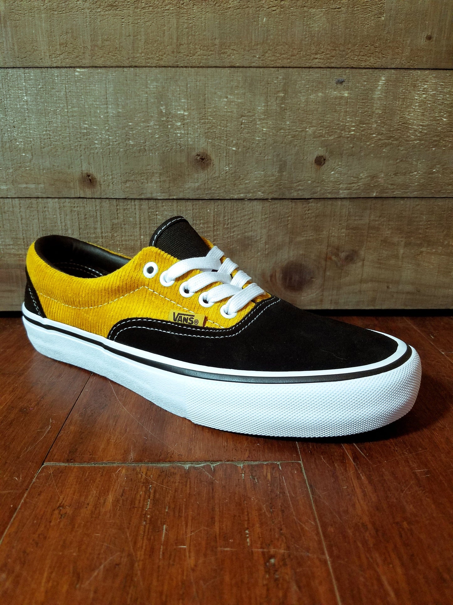 Vans | Era Pro - (Corduroy) Black/Yolk Yellow - THIS Skateshop - Fargo, North Dakota