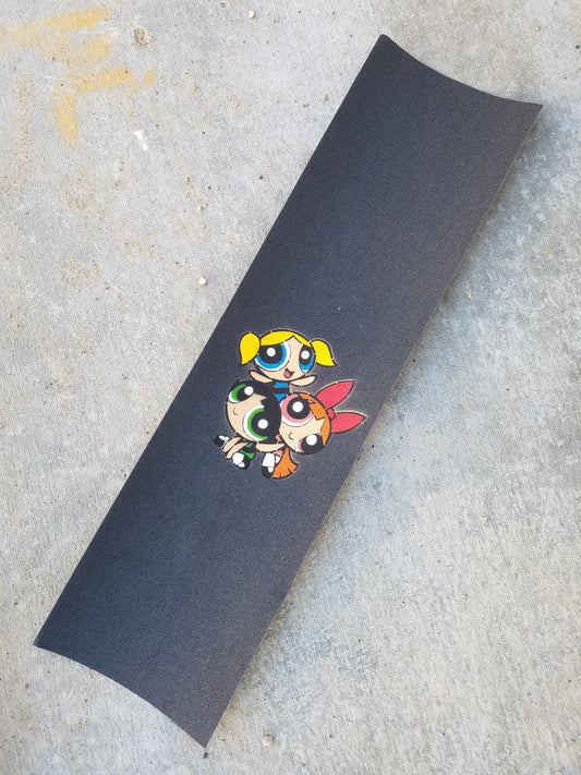 Stenciled Grip - Power Puff Girls