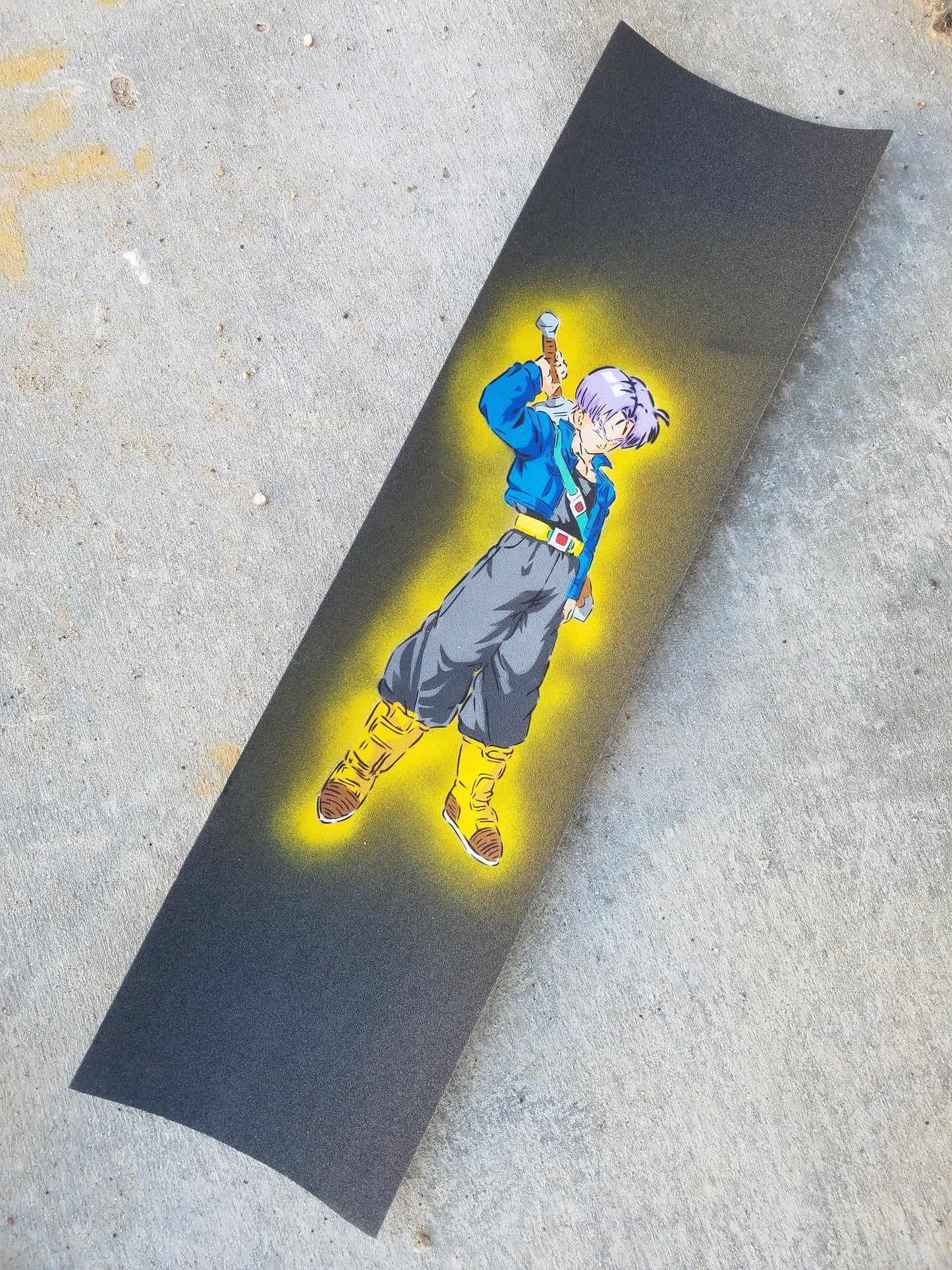 Stenciled Grip - Trunks (Dragonball Z)