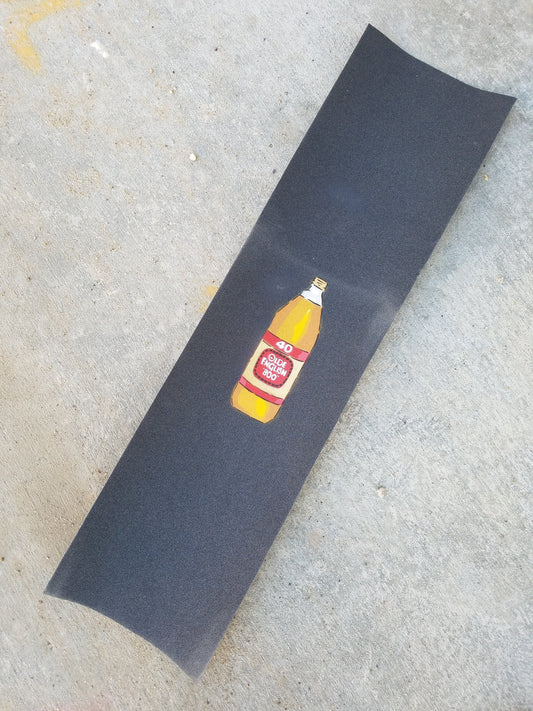 Stenciled Grip - Old English 40