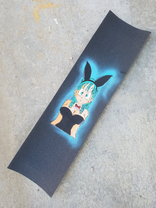 Stenciled Grip - Bunny Bulma (Dragonball Z)