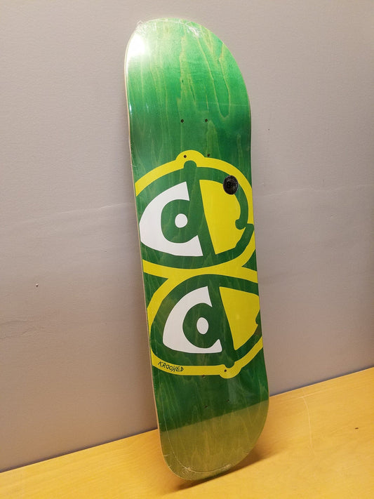 Krooked | 8.25" - Eyes Green Stain Deck