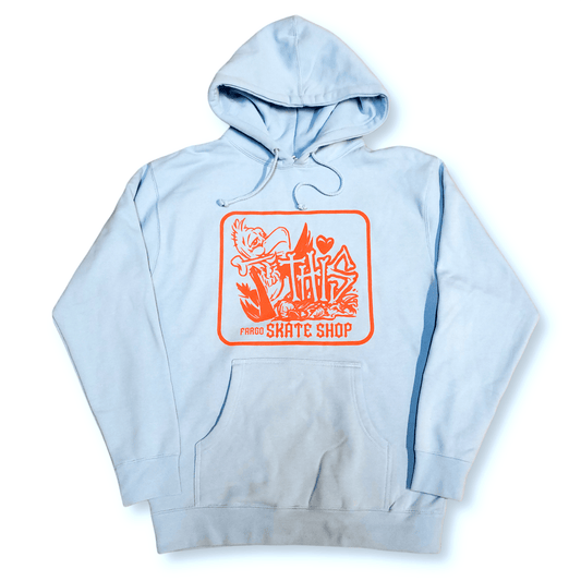 THIS Skateshop | Heavyweight Pullover Sweatshirt - Buzzard - Baby Blue