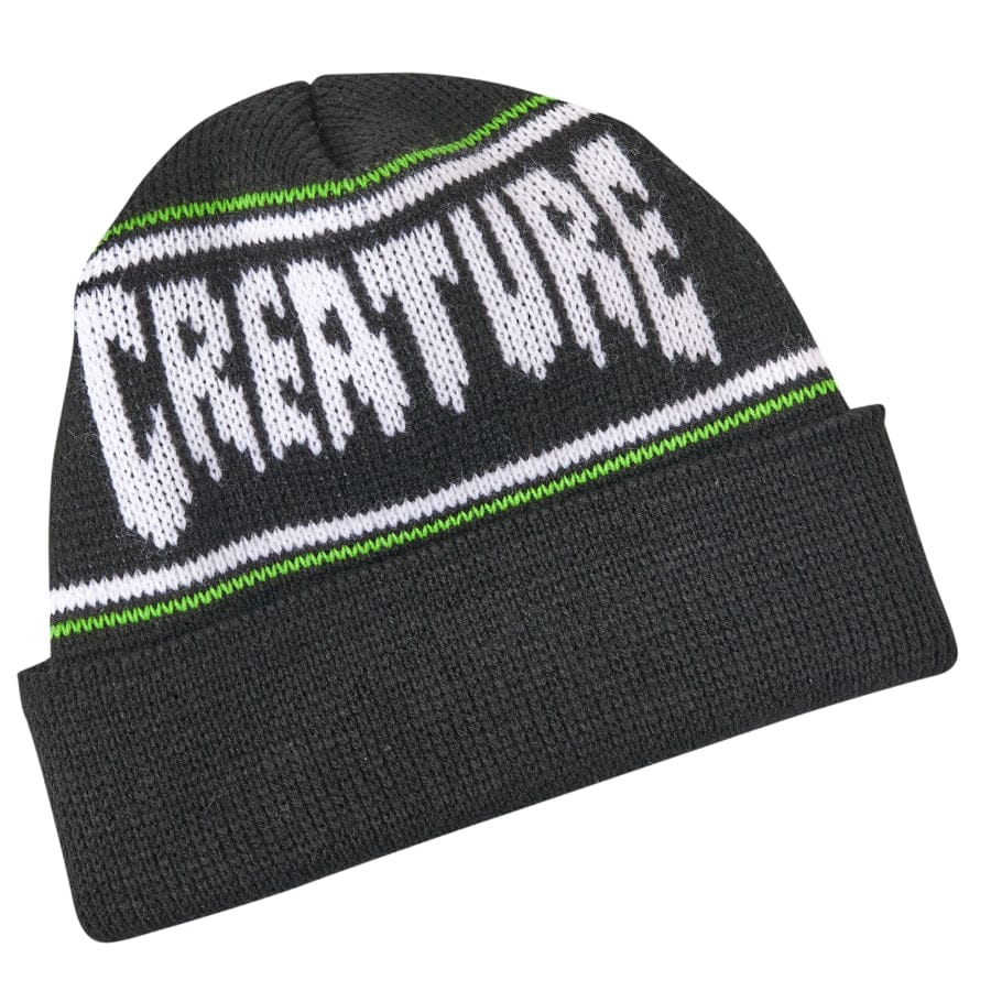 Creature | Ripper Beanie - Black/Green