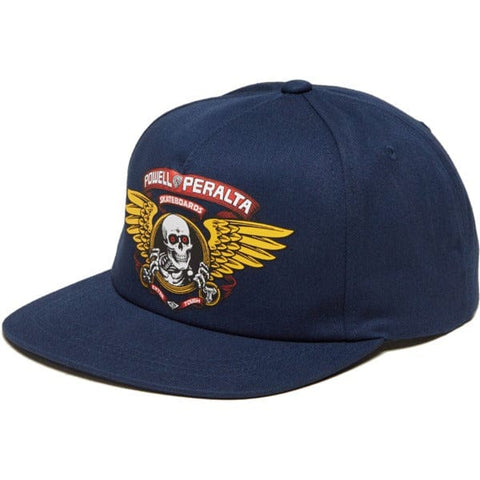 Powell Peralta | Winged Ripper Snap Back Hat - Navy