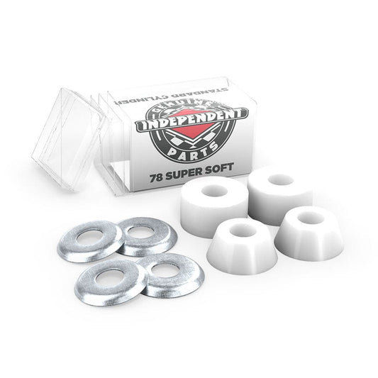 Independent | 78a Super Soft Cylinder Bushings - White