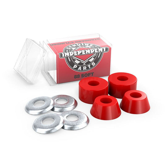 Independent | 88a Soft Cylinder Bushings - Red