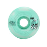 Snot | 54mm Teal/Glow Swirl - Classic Shape