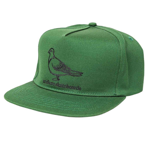 Anti-Hero | Basic Pigeon Round Hat - Dark Green
